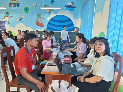 STEPPING STONES EDUCATION ĐỒNG HÀNH CÙNG TIỂU HỌC LƯƠNG THẾ VINH (PHƯỜNG AN LẠC) TẬP HUẤN TRÍ TUỆ NHÂN TẠO (AI), KNS CHUẨN BỊ CHO NĂM HỌC 2026 - 2027