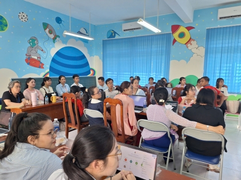 STEPPING STONES EDUCATION ĐỒNG HÀNH CÙNG TIỂU HỌC LƯƠNG THẾ VINH (PHƯỜNG AN LẠC) TẬP HUẤN TRÍ TUỆ NHÂN TẠO (AI), KNS CHUẨN BỊ CHO NĂM HỌC 2026 - 2027