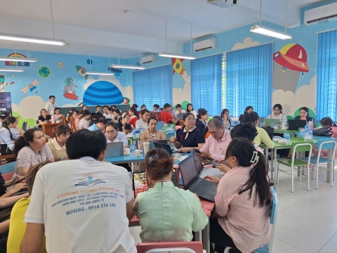 STEPPING STONES EDUCATION ĐỒNG HÀNH CÙNG TIỂU HỌC LƯƠNG THẾ VINH (PHƯỜNG AN LẠC) TẬP HUẤN TRÍ TUỆ NHÂN TẠO (AI), KNS CHUẨN BỊ CHO NĂM HỌC 2026 - 2027