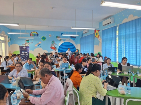 STEPPING STONES EDUCATION ĐỒNG HÀNH CÙNG TIỂU HỌC LƯƠNG THẾ VINH (PHƯỜNG AN LẠC) TẬP HUẤN TRÍ TUỆ NHÂN TẠO (AI), KNS CHUẨN BỊ CHO NĂM HỌC 2026 - 2027
