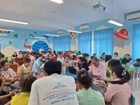 STEPPING STONES EDUCATION ĐỒNG HÀNH CÙNG TIỂU HỌC LƯƠNG THẾ VINH (PHƯỜNG AN LẠC) TẬP HUẤN TRÍ TUỆ NHÂN TẠO (AI), KNS CHUẨN BỊ CHO NĂM HỌC 2026 - 2027