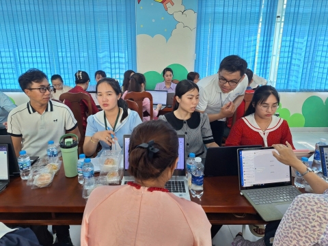 STEPPING STONES EDUCATION ĐỒNG HÀNH CÙNG TIỂU HỌC LƯƠNG THẾ VINH (PHƯỜNG AN LẠC) TẬP HUẤN TRÍ TUỆ NHÂN TẠO (AI), KNS CHUẨN BỊ CHO NĂM HỌC 2026 - 2027