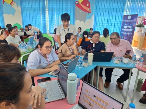 STEPPING STONES EDUCATION ĐỒNG HÀNH CÙNG TIỂU HỌC LƯƠNG THẾ VINH (PHƯỜNG AN LẠC) TẬP HUẤN TRÍ TUỆ NHÂN TẠO (AI), KNS CHUẨN BỊ CHO NĂM HỌC 2026 - 2027