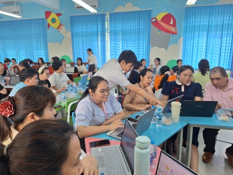 STEPPING STONES EDUCATION ĐỒNG HÀNH CÙNG TIỂU HỌC LƯƠNG THẾ VINH (PHƯỜNG AN LẠC) TẬP HUẤN TRÍ TUỆ NHÂN TẠO (AI), KNS CHUẨN BỊ CHO NĂM HỌC 2026 - 2027