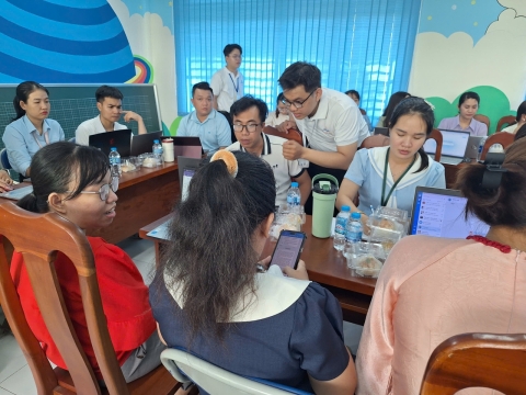 STEPPING STONES EDUCATION ĐỒNG HÀNH CÙNG TIỂU HỌC LƯƠNG THẾ VINH (PHƯỜNG AN LẠC) TẬP HUẤN TRÍ TUỆ NHÂN TẠO (AI), KNS CHUẨN BỊ CHO NĂM HỌC 2026 - 2027