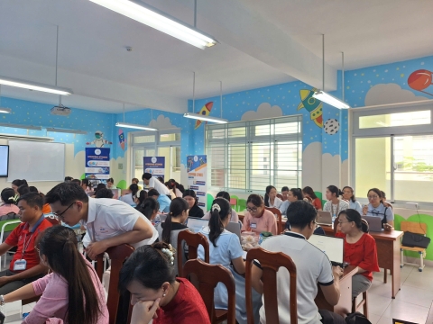 STEPPING STONES EDUCATION ĐỒNG HÀNH CÙNG TIỂU HỌC LƯƠNG THẾ VINH (PHƯỜNG AN LẠC) TẬP HUẤN TRÍ TUỆ NHÂN TẠO (AI), KNS CHUẨN BỊ CHO NĂM HỌC 2026 - 2027