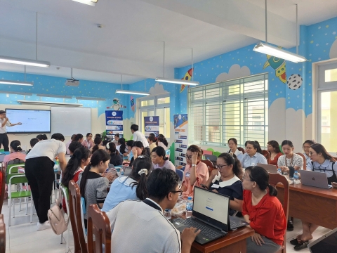 STEPPING STONES EDUCATION ĐỒNG HÀNH CÙNG TIỂU HỌC LƯƠNG THẾ VINH (PHƯỜNG AN LẠC) TẬP HUẤN TRÍ TUỆ NHÂN TẠO (AI), KNS CHUẨN BỊ CHO NĂM HỌC 2026 - 2027