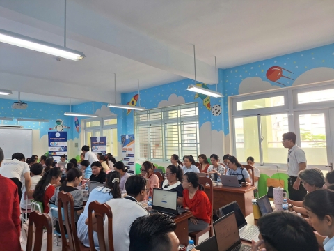 STEPPING STONES EDUCATION ĐỒNG HÀNH CÙNG TIỂU HỌC LƯƠNG THẾ VINH (PHƯỜNG AN LẠC) TẬP HUẤN TRÍ TUỆ NHÂN TẠO (AI), KNS CHUẨN BỊ CHO NĂM HỌC 2026 - 2027
