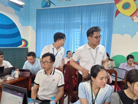 STEPPING STONES EDUCATION ĐỒNG HÀNH CÙNG TIỂU HỌC LƯƠNG THẾ VINH (PHƯỜNG AN LẠC) TẬP HUẤN TRÍ TUỆ NHÂN TẠO (AI), KNS CHUẨN BỊ CHO NĂM HỌC 2026 - 2027