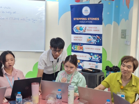 STEPPING STONES EDUCATION ĐỒNG HÀNH CÙNG TIỂU HỌC LƯƠNG THẾ VINH (PHƯỜNG AN LẠC) TẬP HUẤN TRÍ TUỆ NHÂN TẠO (AI), KNS CHUẨN BỊ CHO NĂM HỌC 2026 - 2027