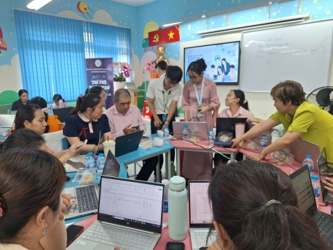 STEPPING STONES EDUCATION ĐỒNG HÀNH CÙNG TIỂU HỌC LƯƠNG THẾ VINH (PHƯỜNG AN LẠC) TẬP HUẤN TRÍ TUỆ NHÂN TẠO (AI), KNS CHUẨN BỊ CHO NĂM HỌC 2026 - 2027