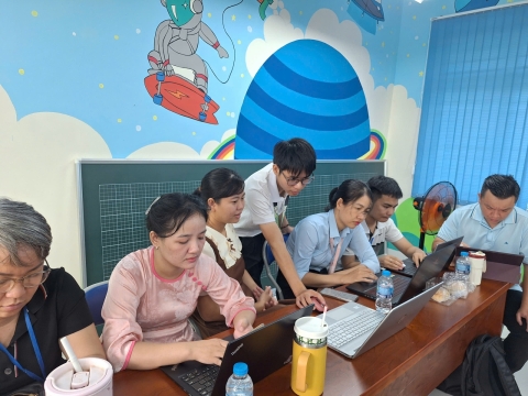 STEPPING STONES EDUCATION ĐỒNG HÀNH CÙNG TIỂU HỌC LƯƠNG THẾ VINH (PHƯỜNG AN LẠC) TẬP HUẤN TRÍ TUỆ NHÂN TẠO (AI), KNS CHUẨN BỊ CHO NĂM HỌC 2026 - 2027