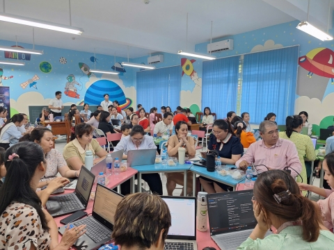 STEPPING STONES EDUCATION ĐỒNG HÀNH CÙNG TIỂU HỌC LƯƠNG THẾ VINH (PHƯỜNG AN LẠC) TẬP HUẤN TRÍ TUỆ NHÂN TẠO (AI), KNS CHUẨN BỊ CHO NĂM HỌC 2026 - 2027