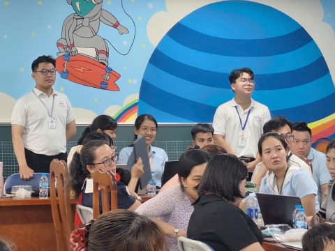 STEPPING STONES EDUCATION ĐỒNG HÀNH CÙNG TIỂU HỌC LƯƠNG THẾ VINH (PHƯỜNG AN LẠC) TẬP HUẤN TRÍ TUỆ NHÂN TẠO (AI), KNS CHUẨN BỊ CHO NĂM HỌC 2026 - 2027
