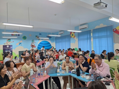 STEPPING STONES EDUCATION ĐỒNG HÀNH CÙNG TIỂU HỌC LƯƠNG THẾ VINH (PHƯỜNG AN LẠC) TẬP HUẤN TRÍ TUỆ NHÂN TẠO (AI), KNS CHUẨN BỊ CHO NĂM HỌC 2026 - 2027