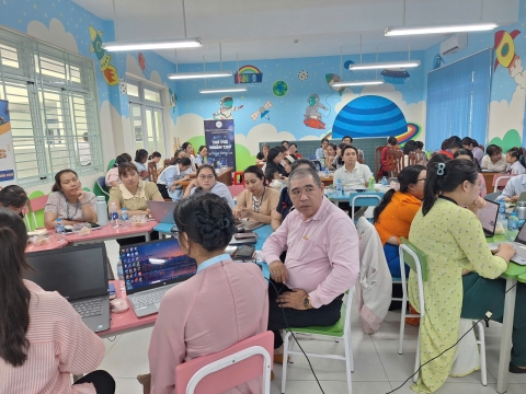 STEPPING STONES EDUCATION ĐỒNG HÀNH CÙNG TIỂU HỌC LƯƠNG THẾ VINH (PHƯỜNG AN LẠC) TẬP HUẤN TRÍ TUỆ NHÂN TẠO (AI), KNS CHUẨN BỊ CHO NĂM HỌC 2026 - 2027