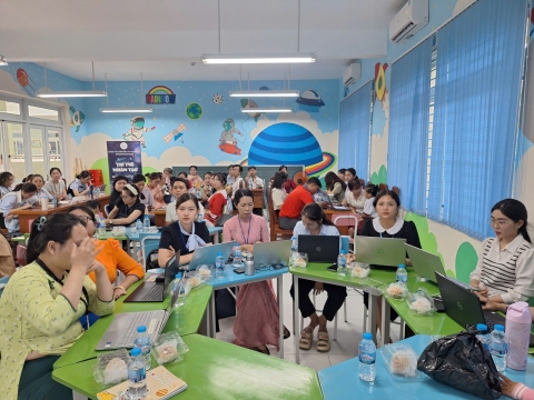STEPPING STONES EDUCATION ĐỒNG HÀNH CÙNG TIỂU HỌC LƯƠNG THẾ VINH (PHƯỜNG AN LẠC) TẬP HUẤN TRÍ TUỆ NHÂN TẠO (AI), KNS CHUẨN BỊ CHO NĂM HỌC 2026 - 2027