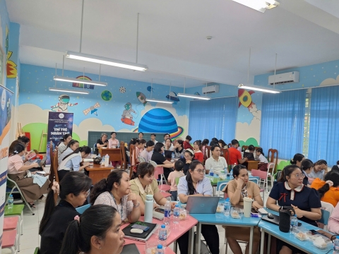 STEPPING STONES EDUCATION ĐỒNG HÀNH CÙNG TIỂU HỌC LƯƠNG THẾ VINH (PHƯỜNG AN LẠC) TẬP HUẤN TRÍ TUỆ NHÂN TẠO (AI), KNS CHUẨN BỊ CHO NĂM HỌC 2026 - 2027