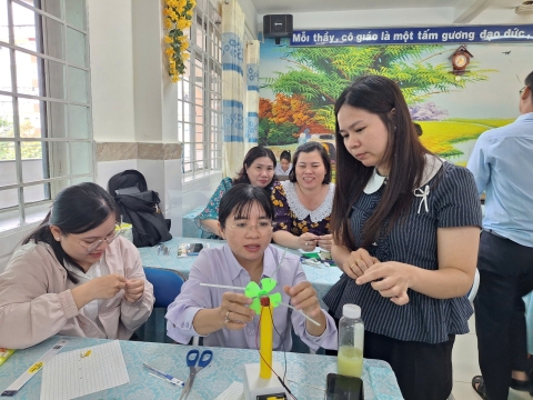 STEPPING STONES EDUCATION ĐỒNG HÀNH CÙNG TIỂU HỌC TRANG TẤN KHƯƠNG (CS1) TẬP HUẤN CDS ,STEM, TRÍ TUỆ NHÂN TẠO (AI), KNS CHUẨN BỊ CHO NĂM HỌC 2026 - 2027