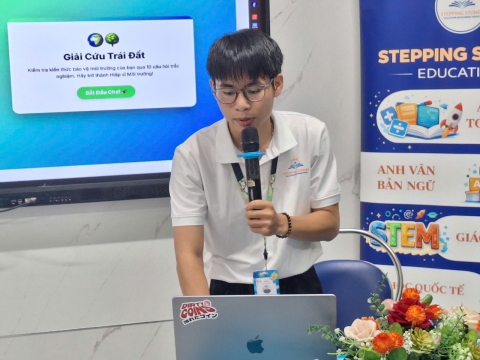 STEPPING STONES EDUCATION ĐỒNG HÀNH CÙNG TIỂU HỌC NGUYỄN ĐỨC CẢNH TẬP HUẤN TRÍ TUỆ NHÂN TẠO (AI) CHUẨN BỊ CHO NĂM HỌC 2026 - 2027