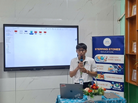 STEPPING STONES EDUCATION ĐỒNG HÀNH CÙNG TIỂU HỌC NGUYỄN ĐỨC CẢNH TẬP HUẤN TRÍ TUỆ NHÂN TẠO (AI) CHUẨN BỊ CHO NĂM HỌC 2026 - 2027