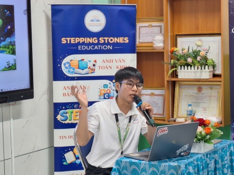 STEPPING STONES EDUCATION ĐỒNG HÀNH CÙNG TIỂU HỌC NGUYỄN ĐỨC CẢNH TẬP HUẤN TRÍ TUỆ NHÂN TẠO (AI) CHUẨN BỊ CHO NĂM HỌC 2026 - 2027