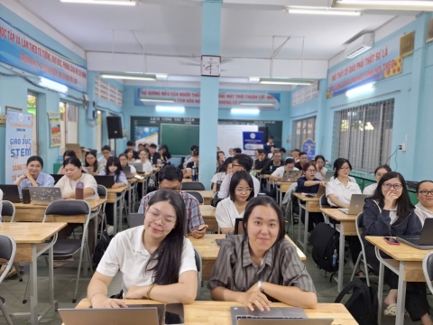 STEPPING STONES EDUCATION TỔ CHỨC TẬP HUẤN PHẦN MỀM QUẢN LÝ GIÁO ÁN CHO ĐỘI NGŨ GIÁO VIÊN