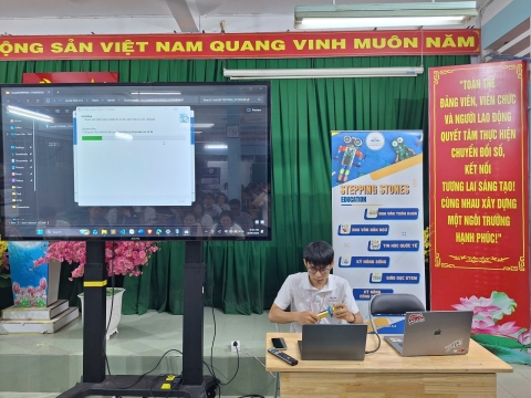 STEPPING STONES EDUCATION TỔ CHỨC TẬP HUẤN PHẦN MỀM QUẢN LÝ GIÁO ÁN CHO ĐỘI NGŨ GIÁO VIÊN