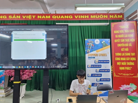 STEPPING STONES EDUCATION TỔ CHỨC TẬP HUẤN PHẦN MỀM QUẢN LÝ GIÁO ÁN CHO ĐỘI NGŨ GIÁO VIÊN