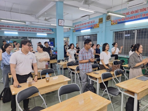 STEPPING STONES EDUCATION TỔ CHỨC TẬP HUẤN PHẦN MỀM QUẢN LÝ GIÁO ÁN CHO ĐỘI NGŨ GIÁO VIÊN
