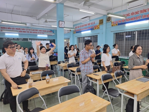 STEPPING STONES EDUCATION TỔ CHỨC TẬP HUẤN PHẦN MỀM QUẢN LÝ GIÁO ÁN CHO ĐỘI NGŨ GIÁO VIÊN