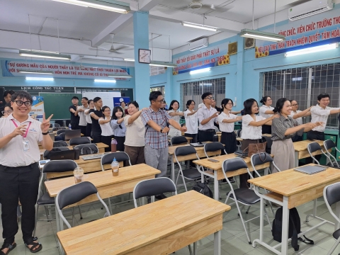 STEPPING STONES EDUCATION TỔ CHỨC TẬP HUẤN PHẦN MỀM QUẢN LÝ GIÁO ÁN CHO ĐỘI NGŨ GIÁO VIÊN