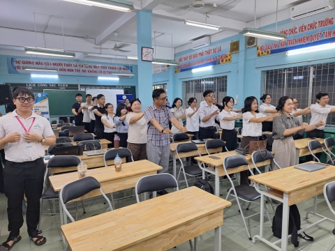 STEPPING STONES EDUCATION TỔ CHỨC TẬP HUẤN PHẦN MỀM QUẢN LÝ GIÁO ÁN CHO ĐỘI NGŨ GIÁO VIÊN