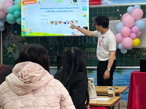 STEPPING STONES EDUCATION Tập huấn về giáo dục Trí tuệ nhân tạo cho trường tiểu học Mê Linh - Đà Lạt ngày 5-9-2026