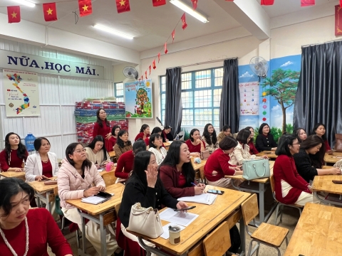 STEPPING STONES EDUCATION Tập huấn về giáo dục Trí tuệ nhân tạo cho trường tiểu học Mê Linh - Đà Lạt ngày 5-9-2026