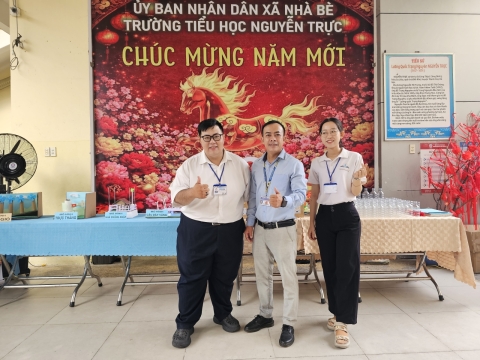 HỘI XUÂN TRƯỜNG TIẾU HỌC NGUYỄN TRỰC - NHÀ BÈ