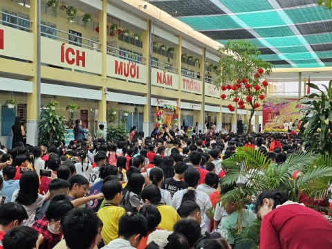 HỘI XUÂN TRƯỜNG TIẾU HỌC NGUYỄN TRỰC - NHÀ BÈ