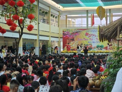 HỘI XUÂN TRƯỜNG TIẾU HỌC NGUYỄN TRỰC - NHÀ BÈ