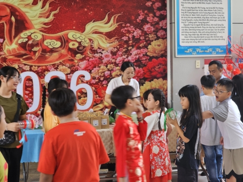 HỘI XUÂN TRƯỜNG TIẾU HỌC NGUYỄN TRỰC - NHÀ BÈ