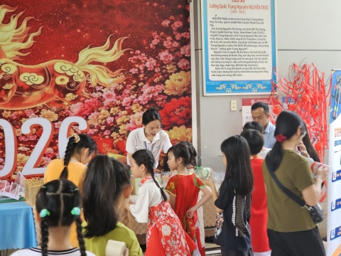 HỘI XUÂN TRƯỜNG TIẾU HỌC NGUYỄN TRỰC - NHÀ BÈ