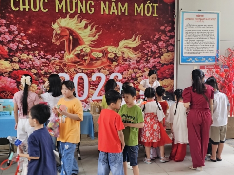 HỘI XUÂN TRƯỜNG TIẾU HỌC NGUYỄN TRỰC - NHÀ BÈ