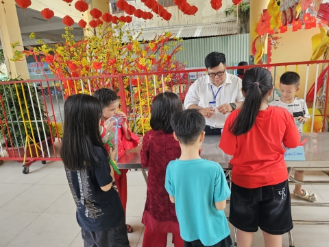 HỘI XUÂN TRƯỜNG TIẾU HỌC NGUYỄN TRỰC - NHÀ BÈ