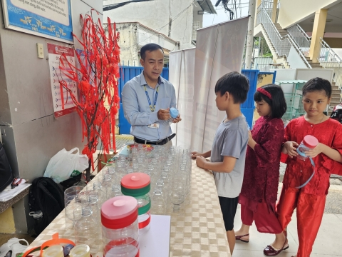 HỘI XUÂN TRƯỜNG TIẾU HỌC NGUYỄN TRỰC - NHÀ BÈ