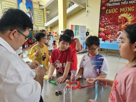 HỘI XUÂN TRƯỜNG TIẾU HỌC NGUYỄN TRỰC - NHÀ BÈ