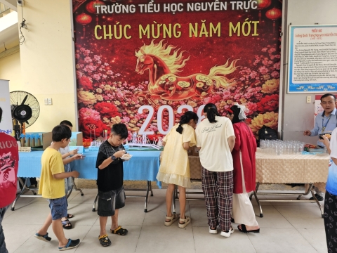 HỘI XUÂN TRƯỜNG TIẾU HỌC NGUYỄN TRỰC - NHÀ BÈ