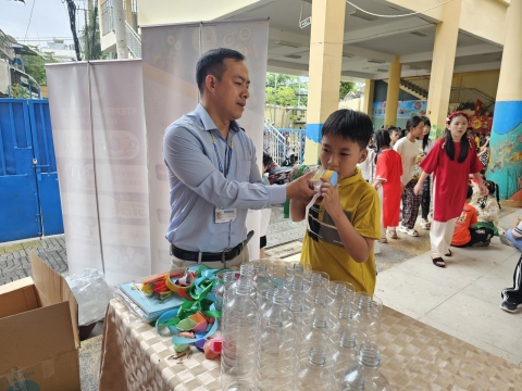 HỘI XUÂN TRƯỜNG TIẾU HỌC NGUYỄN TRỰC - NHÀ BÈ