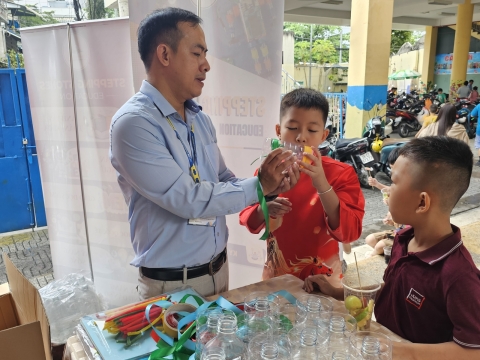 HỘI XUÂN TRƯỜNG TIẾU HỌC NGUYỄN TRỰC - NHÀ BÈ