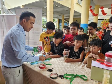 HỘI XUÂN TRƯỜNG TIẾU HỌC NGUYỄN TRỰC - NHÀ BÈ