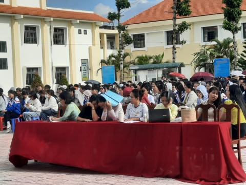 STEPPING STONES EDUCATION ĐỒNG HÀNH CÙNG THPT CHUYÊN BẢO LỘC CHÀO ĐÓN HỌC SINH VÀ PHHS KHỐI 10 NĂM HỌC 2026 - 2027