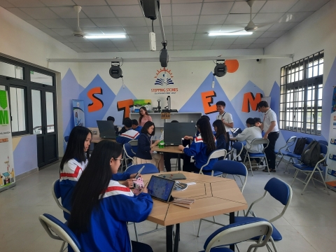 STEPPING STONES EDUCATION ĐỒNG HÀNH CÙNG THPT CHUYÊN BẢO LỘC CHÀO ĐÓN HỌC SINH VÀ PHHS KHỐI 10 NĂM HỌC 2026 - 2027